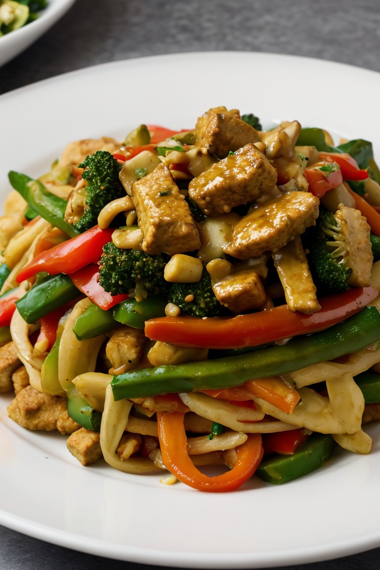 Quorn and Vegetable Stir-fry