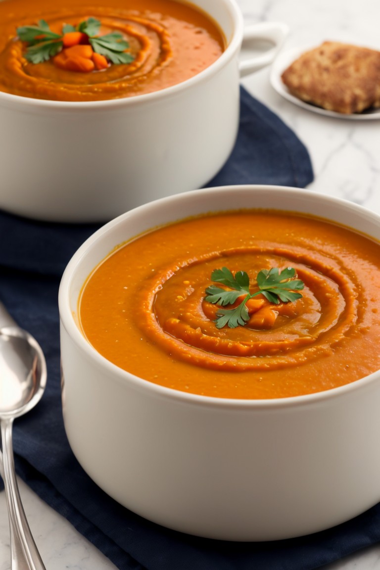 Red Lentil and Carrot Soup