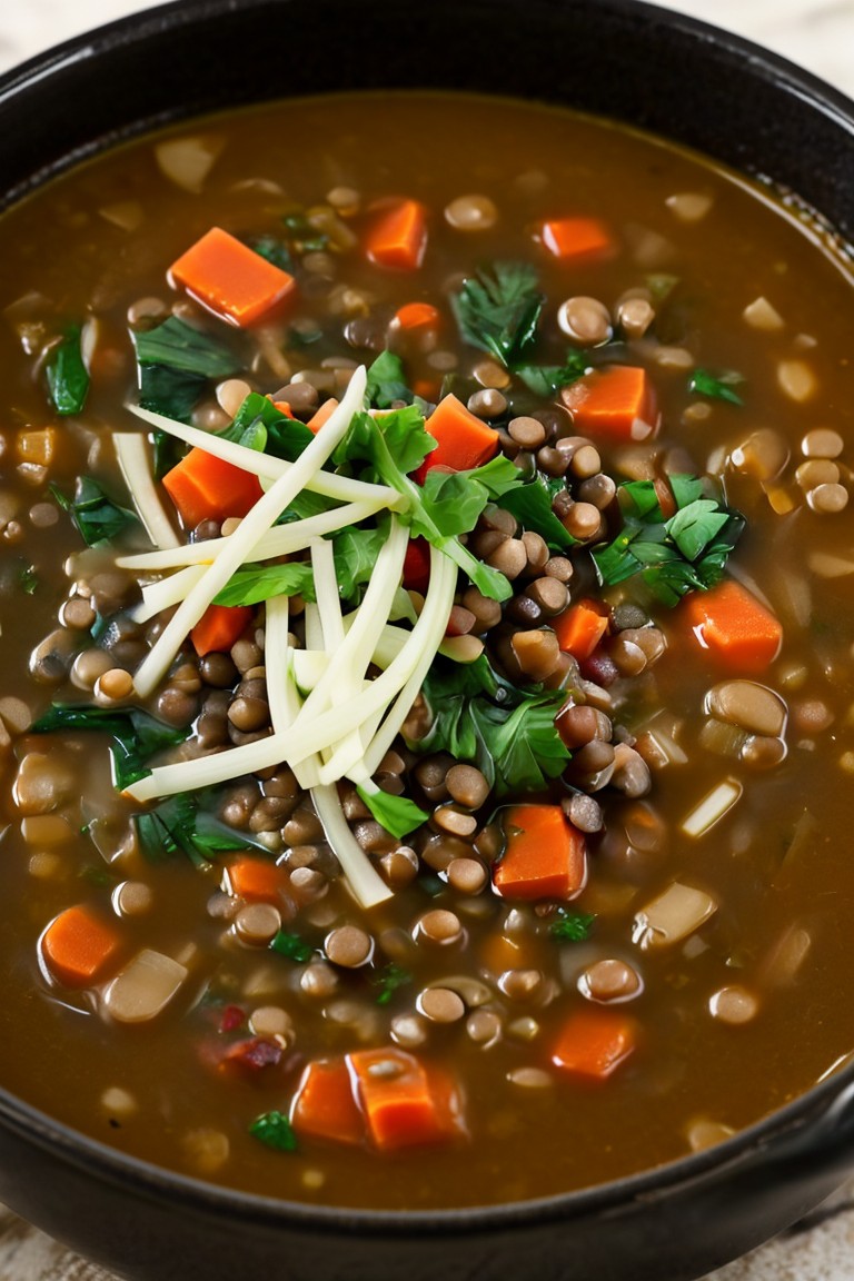 Swiss Chard and Lentil Soup